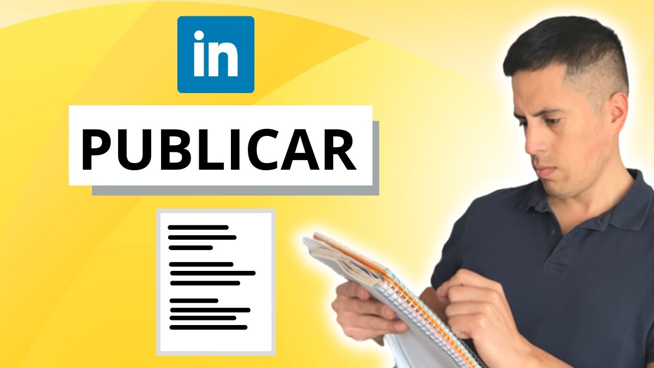 💥 C&oacute;mo hacer una publicaci&oacute;n de TEXTO en mi Perfil de LINKEDIN