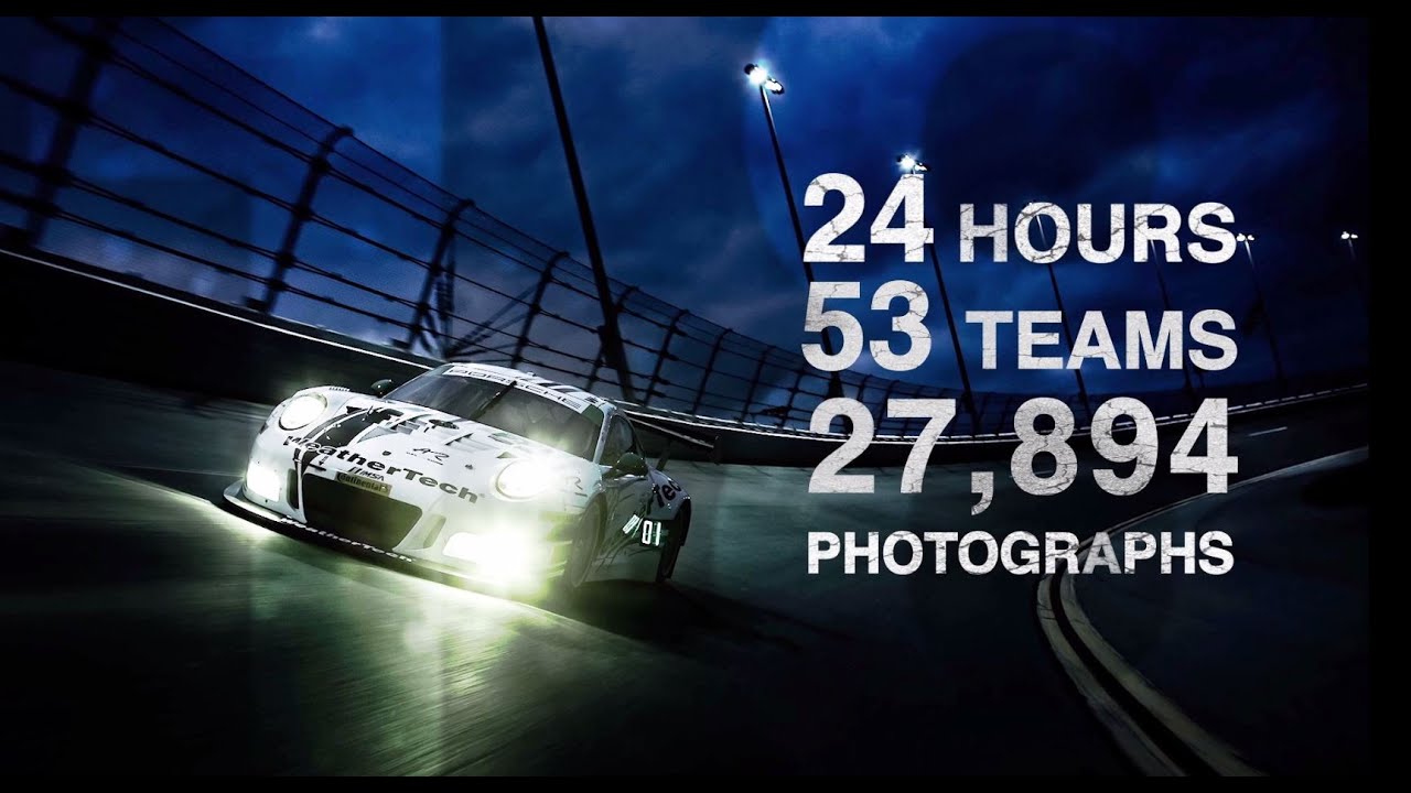 24h of Daytona in 27,894 individual frames