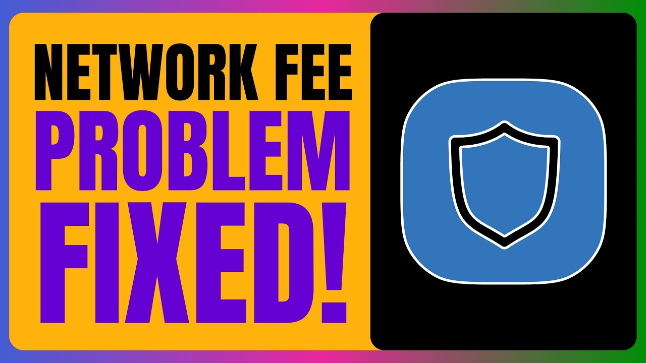 How To FIX Trust Wallet Network Fee Problem QUICK & EASY 2025