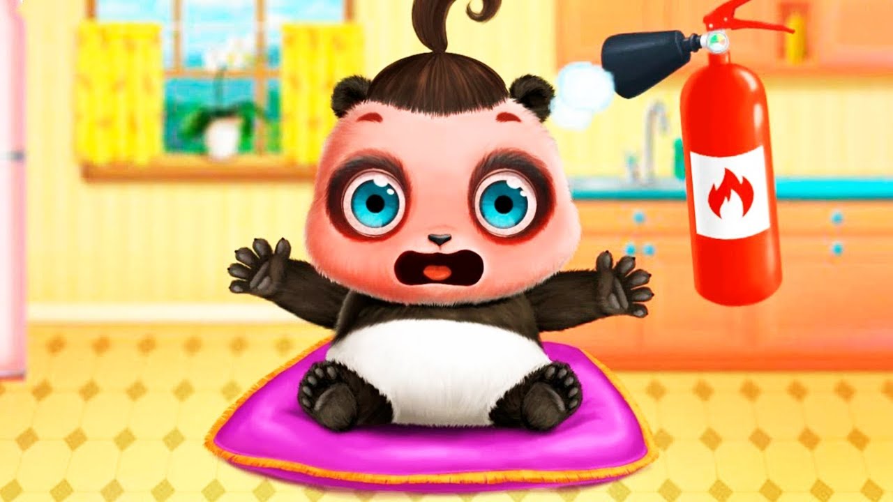Fun Animals Care - Panda Lu Baby Bear Care Two - Babysitting & Daycare - Fun Colors Kids Game