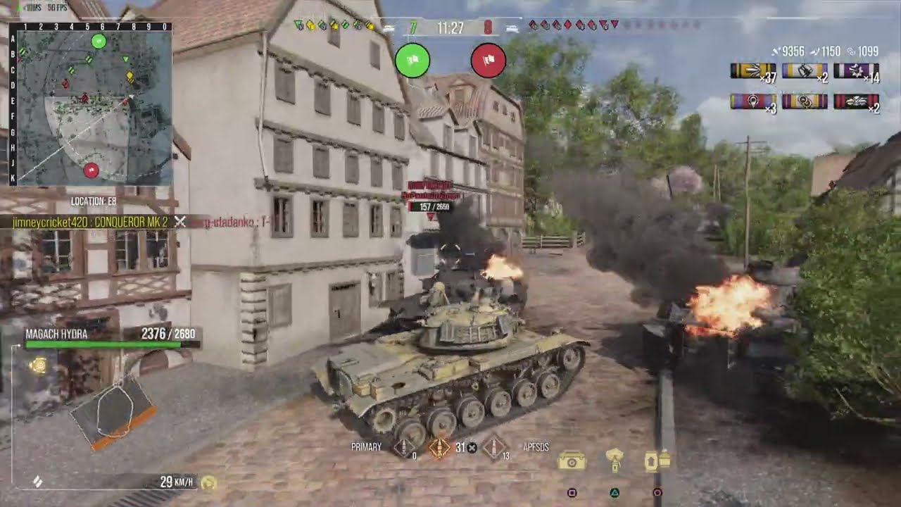 WoT Console | Cold War | Magach Hydra | 11,514DMG 6 Kills