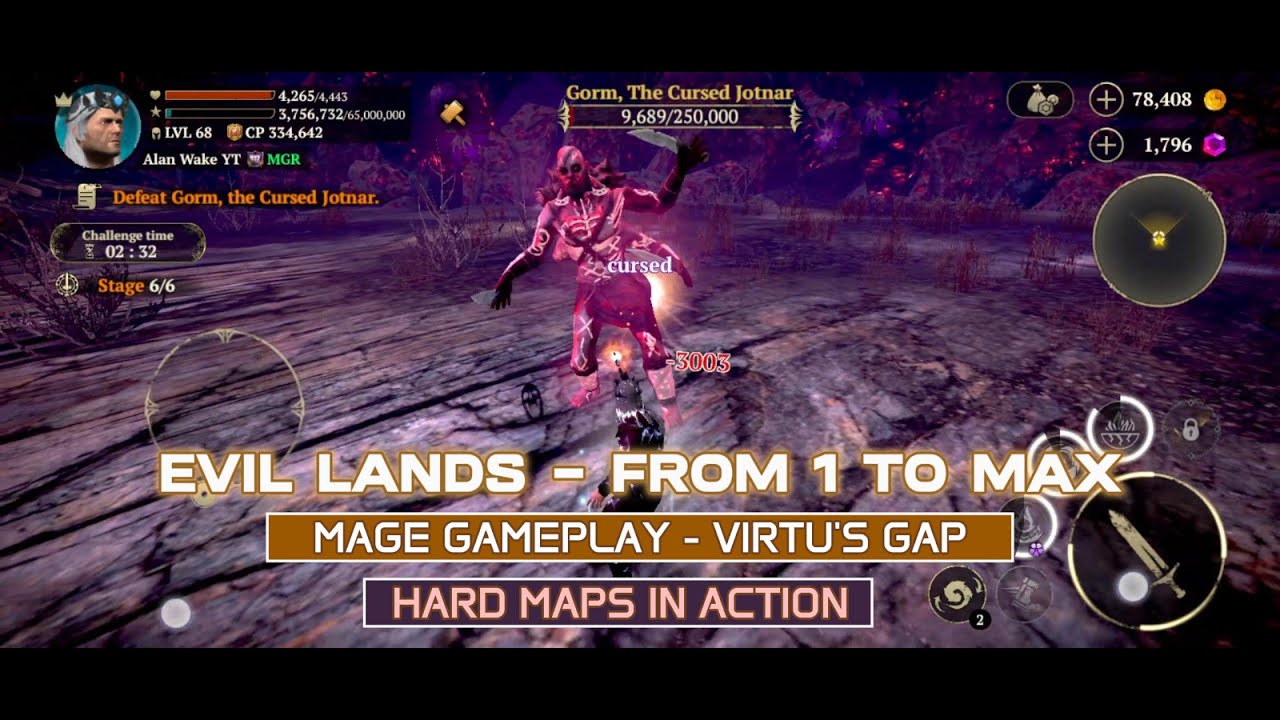 Evil Lands: 🔥От 1 до максимального уровня — Игровой процесс за мага — Virtu's Gap🔥Часть 6