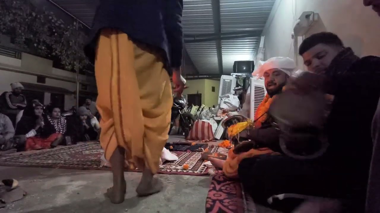 खतरनाक ढंग से हुए देवता अवतार गोलापर हल्द्वानी जागर भाग 3, 🕉️🙏#vlog #hindutemple #jagar #youtube 