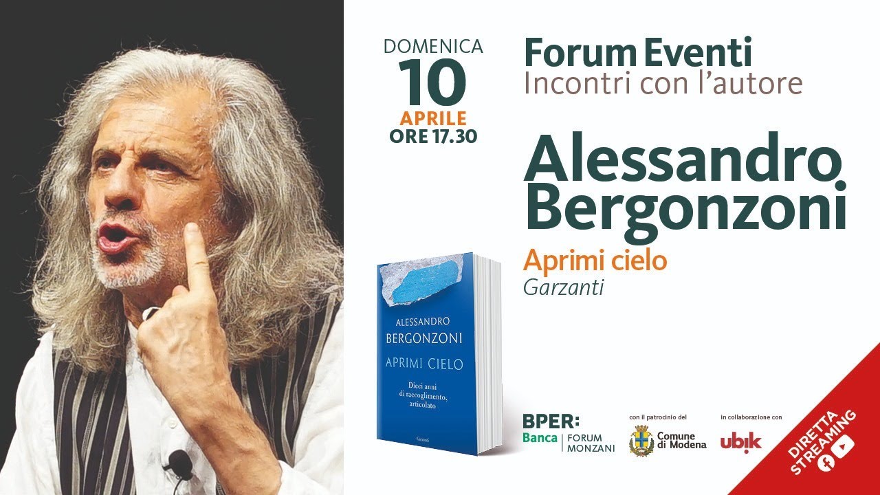 Alessandro Bergonzoni presenta il suo nuovo libro 