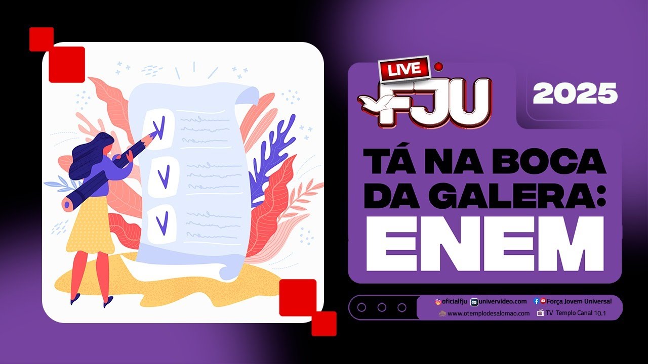 A LIVE FJU EST&Aacute; NO AR #LIVEFJU #FJU