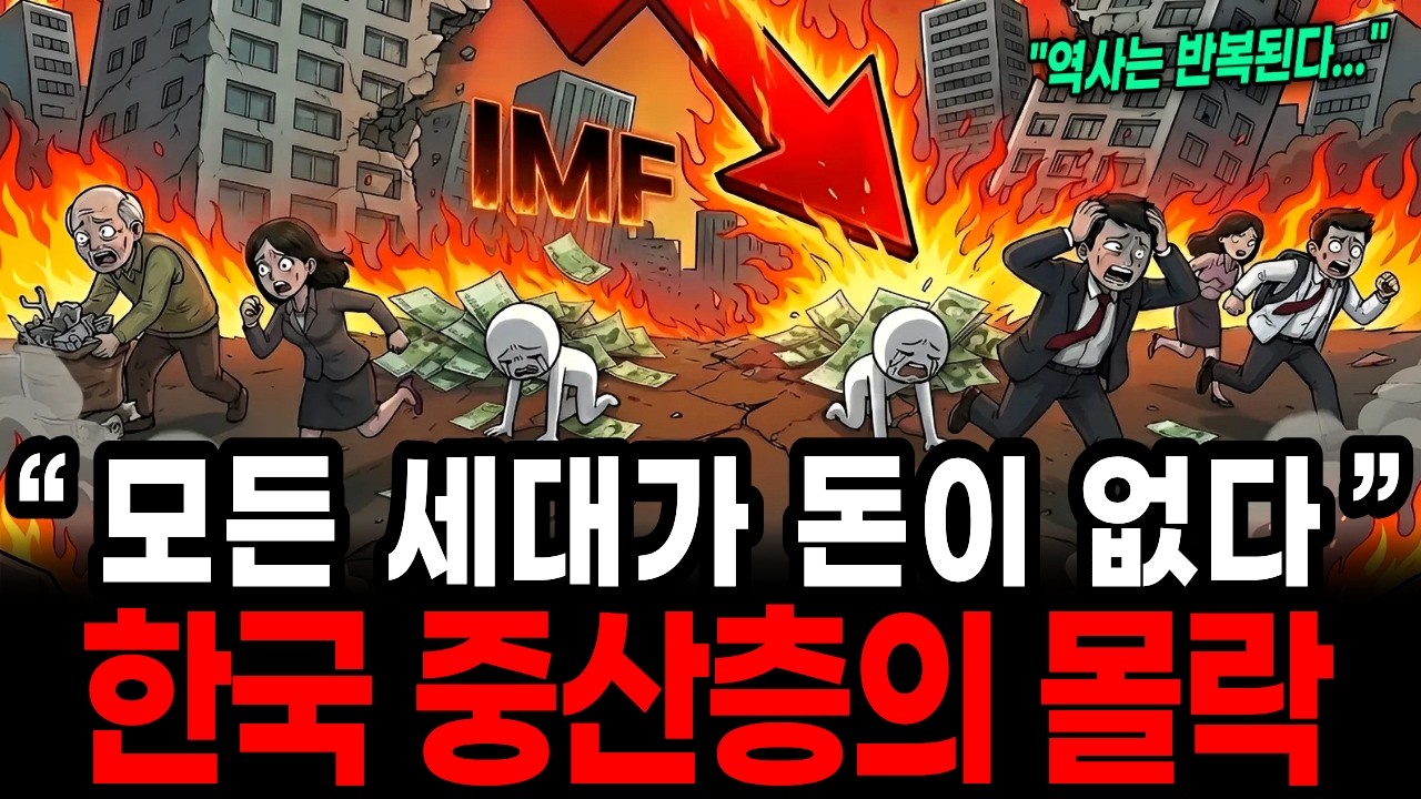 제2의 IMF사태 경제붕괴 오면, 대책 없는 중산층은 몰락합니다. (대공황 위기를 기회로 바꾸는 3단계 매뉴얼)