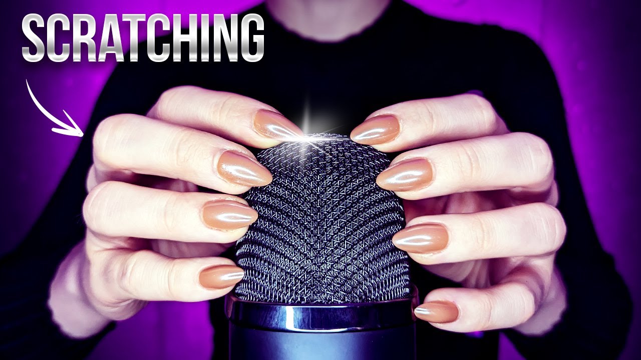 ASMR | Mic Scratching on Blue Yeti X - Brain massage