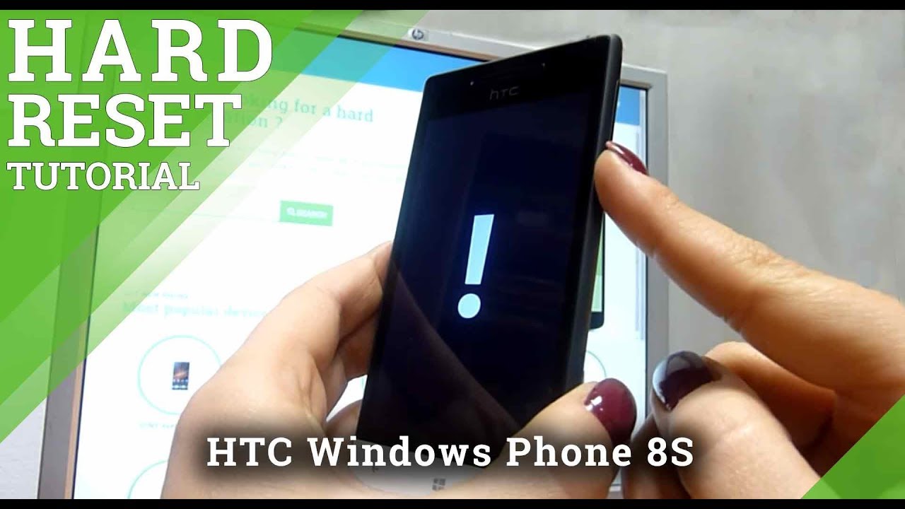 Hard Reset HTC Windows Phone 8S