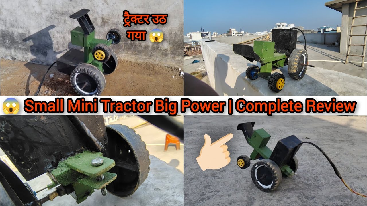 Mini Tractor Ka Power Check | Full Details |akshit dedha| @nishu_deshwal 