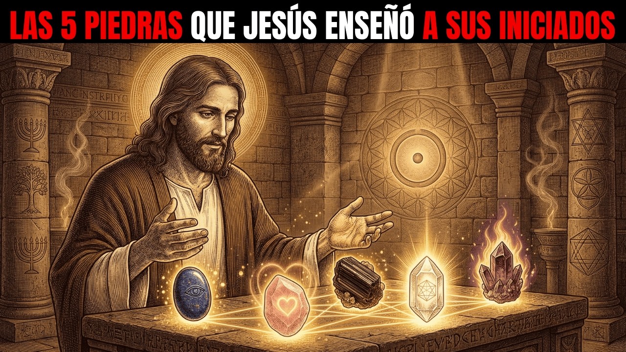Jesús REVELÓ Las 5 PIEDRAS SAGRADAS Que Usó En Lugar Del ROSARIO CATÓLICO — LIBÉRATE Del Control
