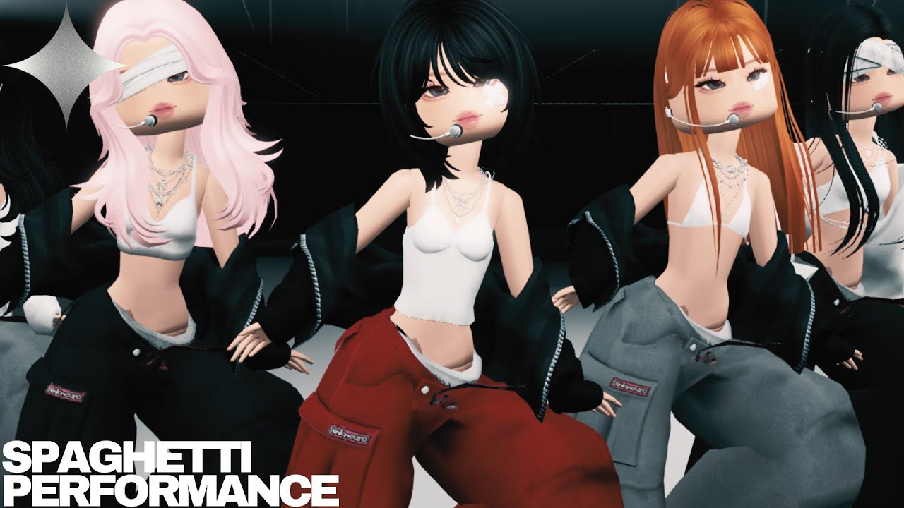 SSIGN-SPAGHETTI PERFORMANCE VIDEO|ROBLOX KPOP