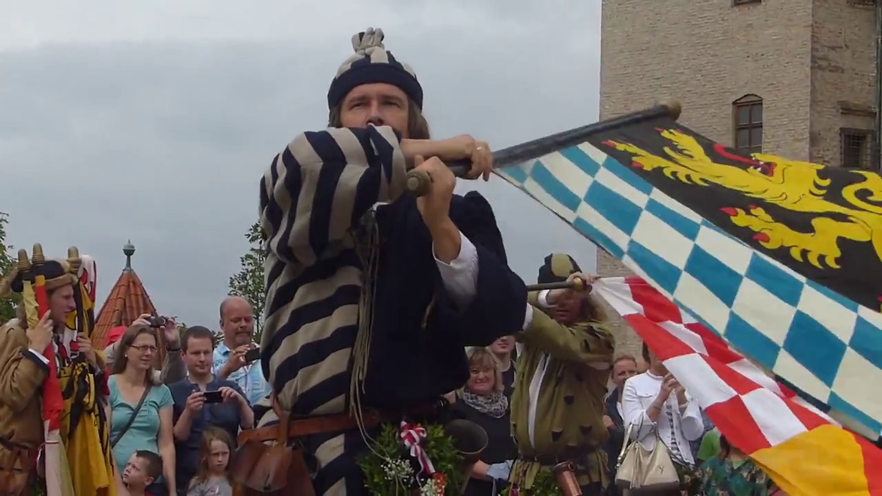 LaHo 2017 - Fahnenschwinger + Fahnenwerfer - Burg Trausnitz - Landshuter Hochzeit