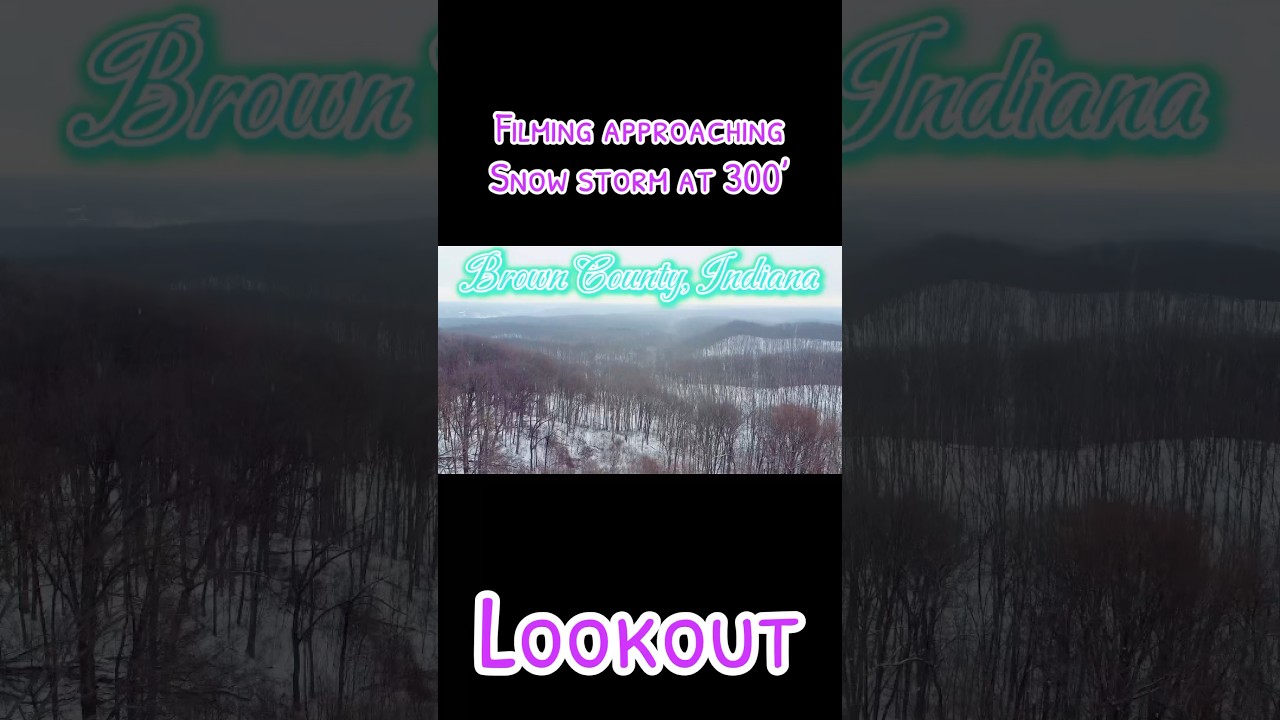 Filming approaching snowstorm moments before it hits #coldsnap #snowmageddon #densefog#podcast