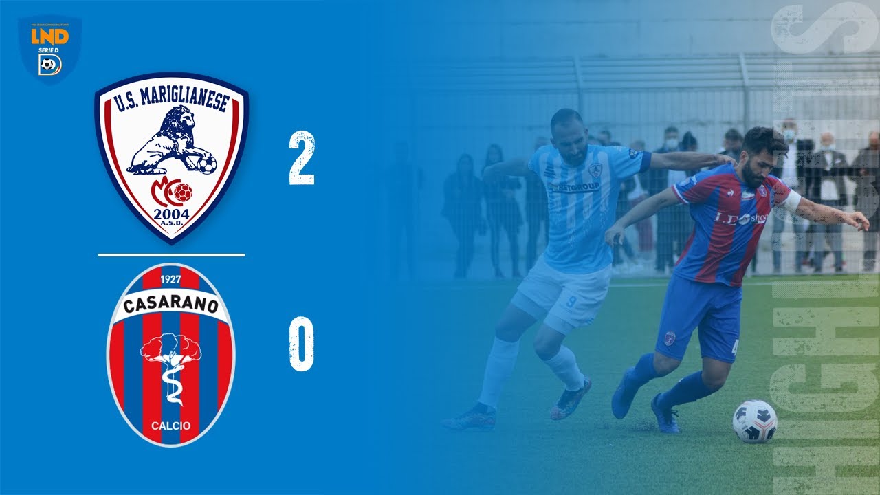 [HIGHLIGHTS] US Mariglianese - Casarano Calcio | 9° Giornata