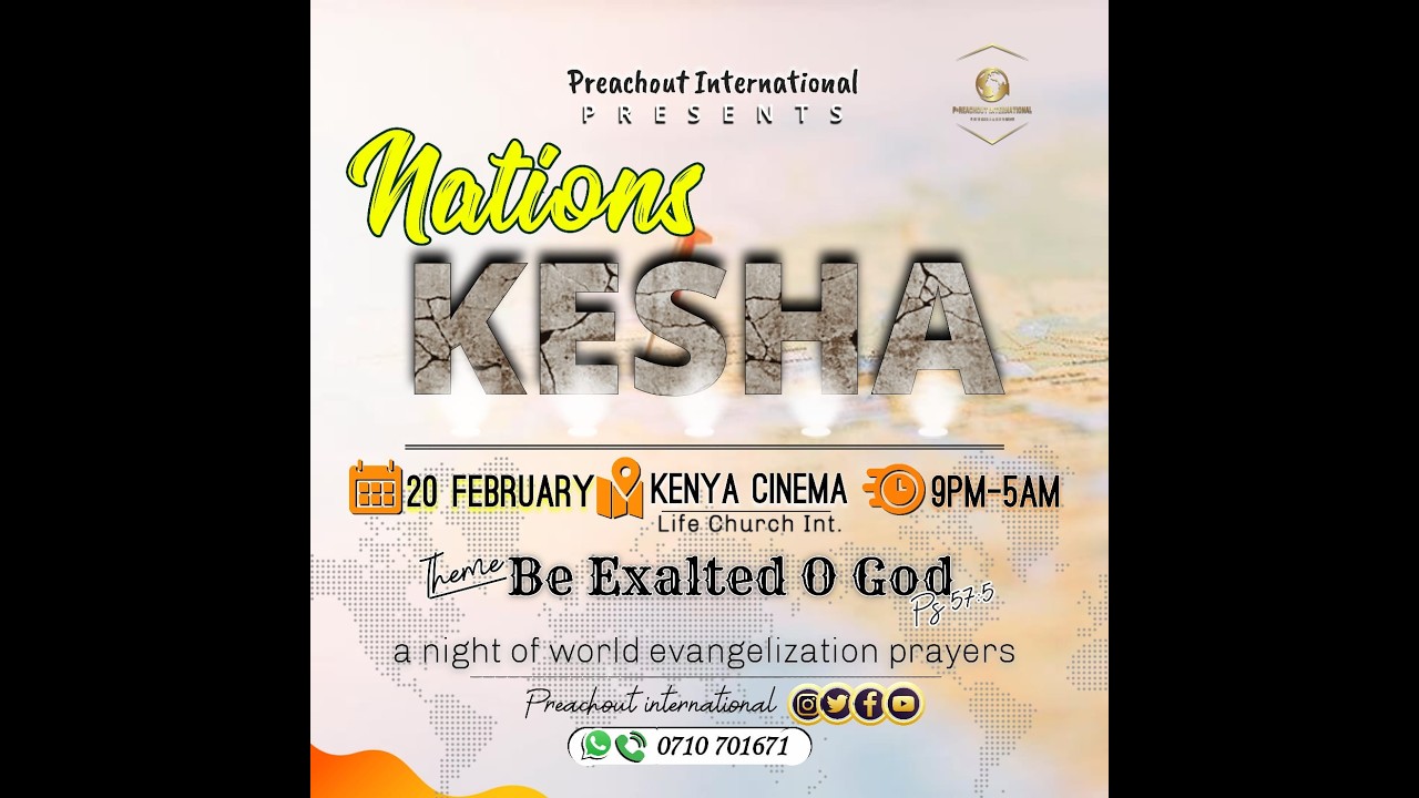 Nations Kesha 20th February