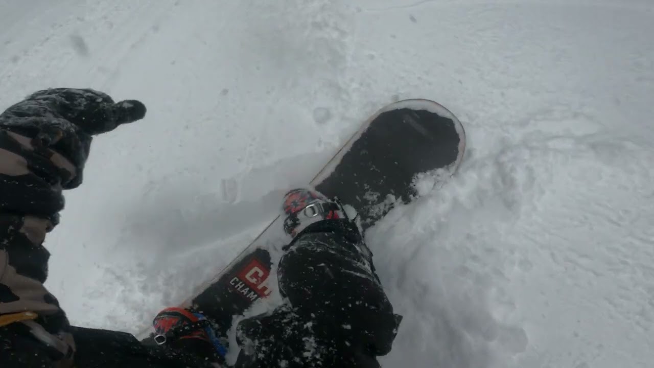 03-28-2024   - Snowboarding at Brighton Utah - Snake Creek Run with @Radrockin and Jenn