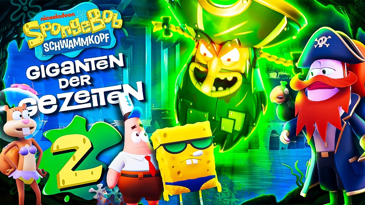 SPONGEBOB SCHWAMMKOPF: GIGANTEN DER GEZEITEN 🧽 #2: Goldfischinsel & Truhe des Holländers Boss