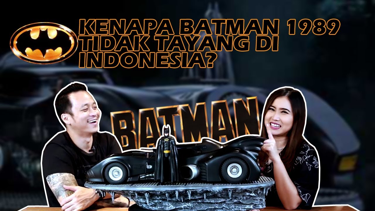 MOVIE BATMAN YANG TIDAK BISA TAYANG DI INDONESIA | UNBOXING BATMAN & BATMOBILE 1989 BY IRON STUDIOS