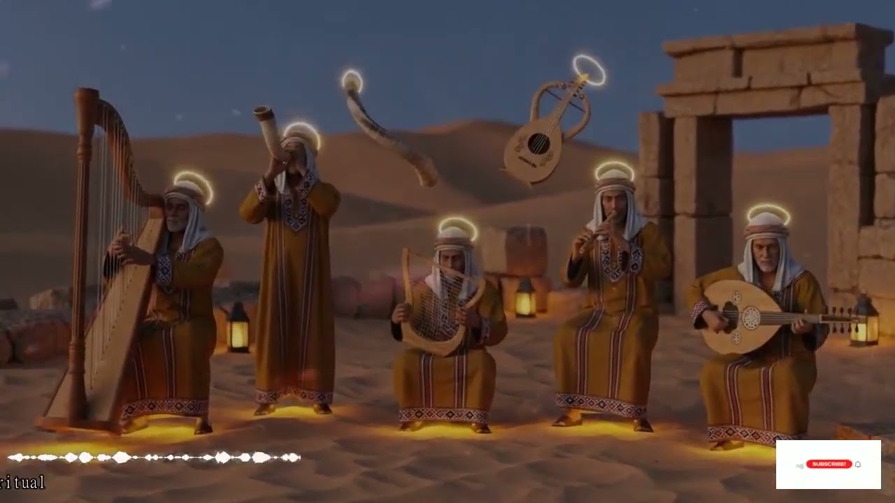 Elevación Divina En Jerusalén Con Shofar Cánticos De David E Instrumentos Sagrados Para Adonai
