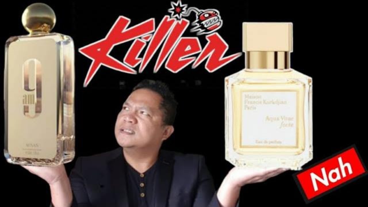 AFNAN 9 AM Fragrance Review || AQUA VITAE FORTE Maison Francis Kurkdjian Clone