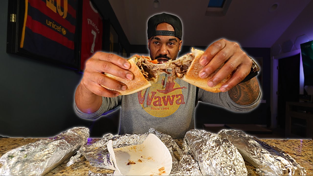They Put Some Crazy Stuff In These Cheesesteaks...