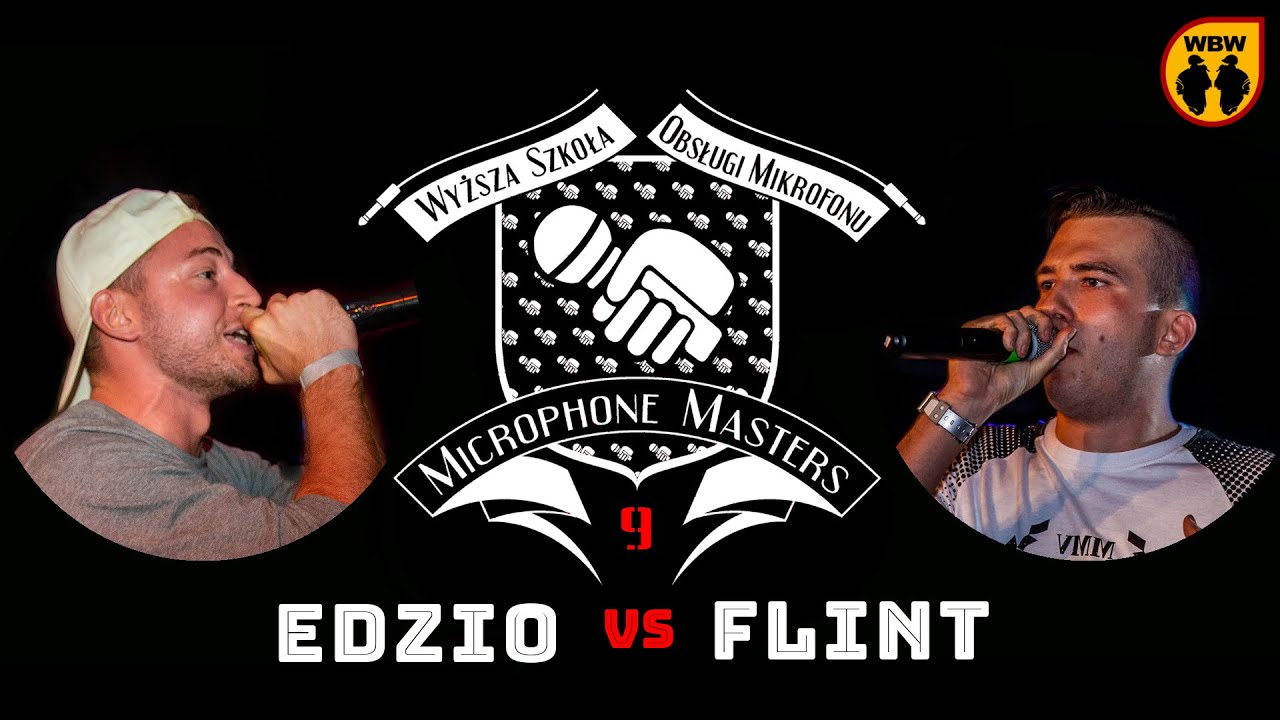 Edzio 🆚 Flint 🎤 Microphone Masters 9 (freestyle rap battle)