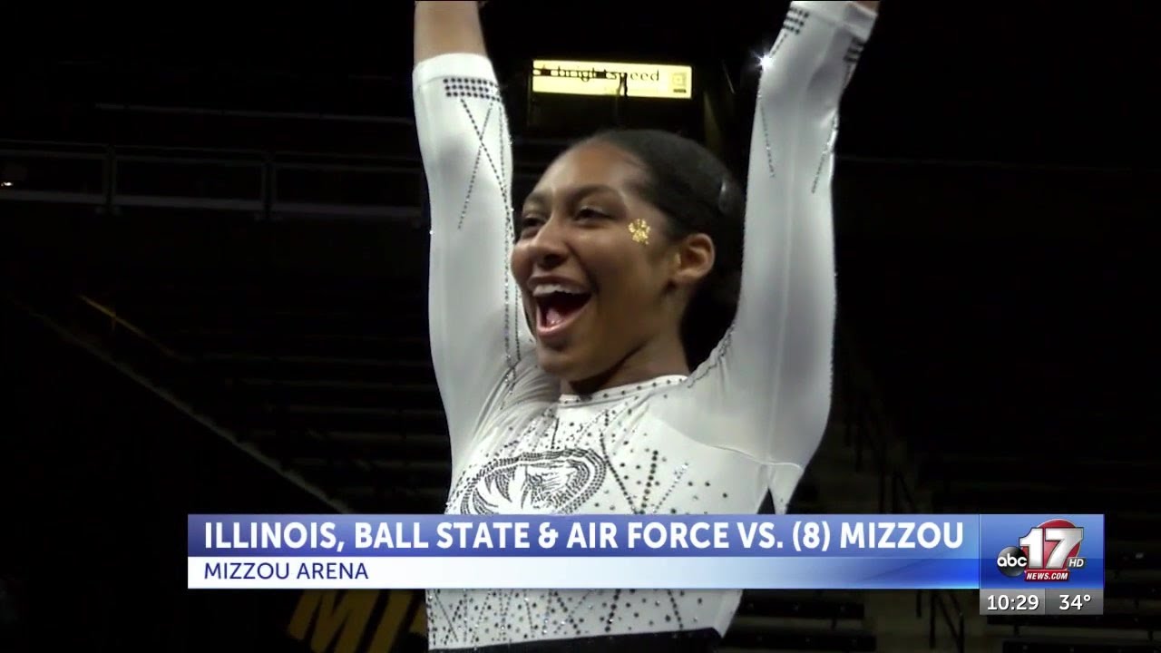 Tiger gymnastics sets highest score of the season at Mizzou Quad