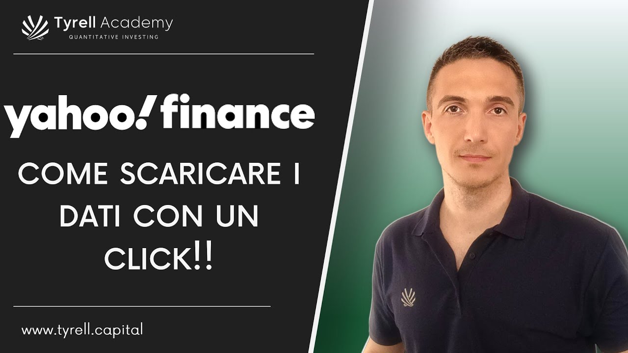 Come scaricare i dati storici da Yahoo Finance