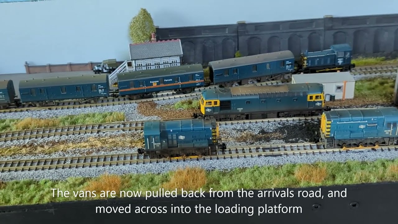 STONENHAM YARD by GScale Bruce - A shunting layout set in the BR Blue era