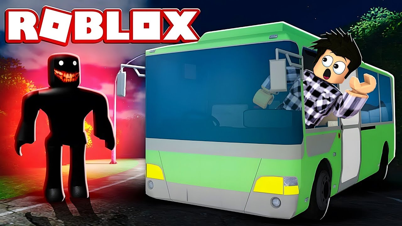 CONDUIRE UN BUS ÉTRANGE ET MALÉFIQUE DANS ROBLOX !! Sinister Bus