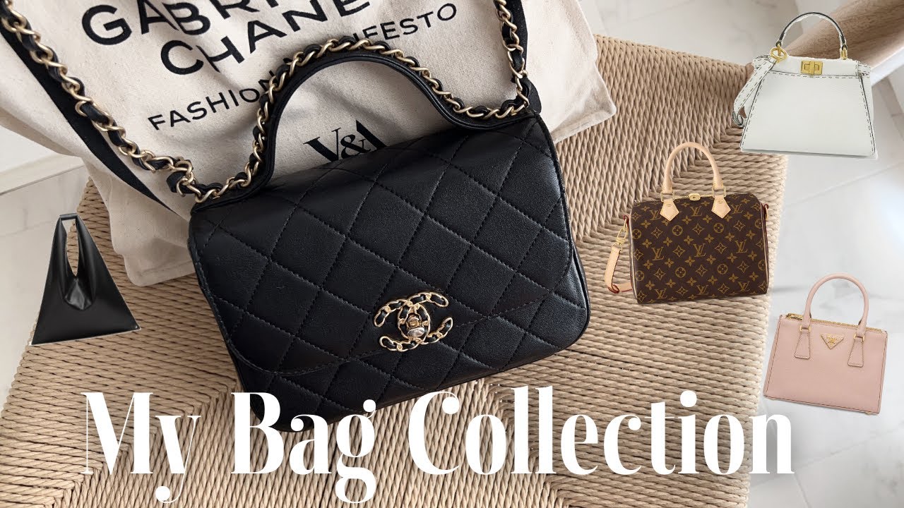【Bag Collection】30代OLのお気に入りバッグ👜🤍｜CHANEL  ミニマトラッセ｜LOUIS VUITTON スピーディ｜PRADA｜FENDI｜MM⑥