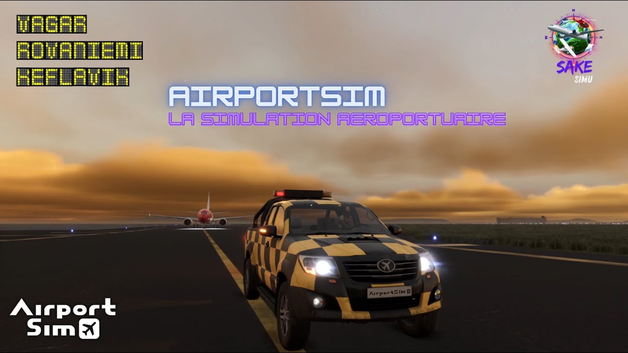 Airportsim : Un peu de simulation aéroportuaire pour changer