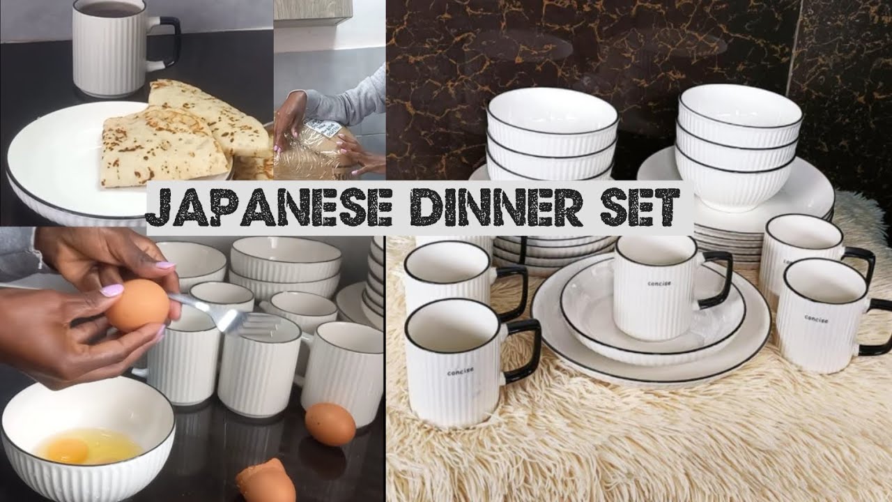 UNBOXONG NEW DINNER SET//MAKING YUMMY PANCAKES 🥞 😋KITCHEN UPGRADE