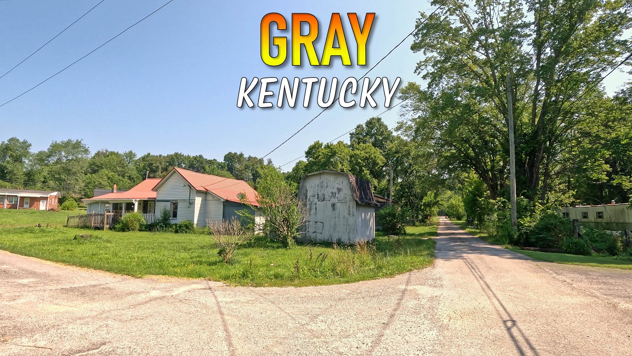 Gray Kentucky Driving Through