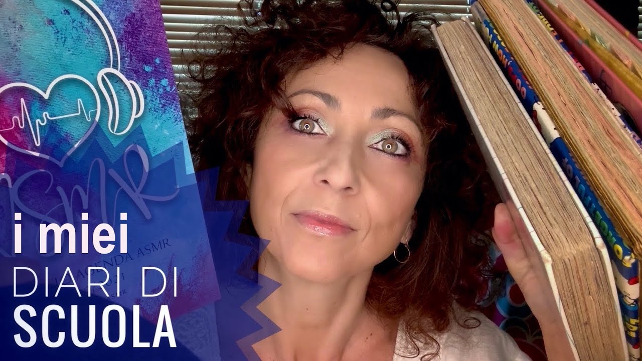 ASMR #storytime  📒 I MIEI DIARI DI SCUOLA 📒 Show and Tell Nostalgico