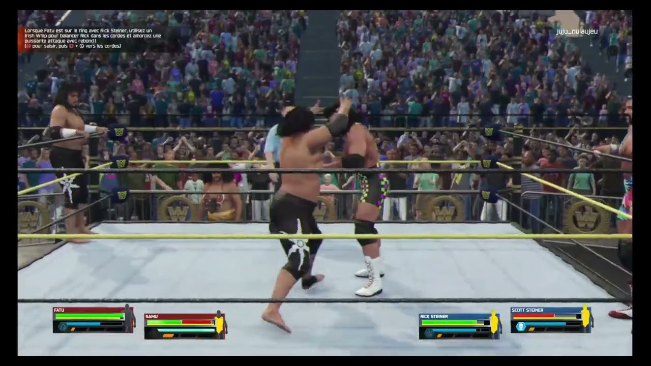 J'affronte les Steiners # WWE 2K25 Showcase # 3