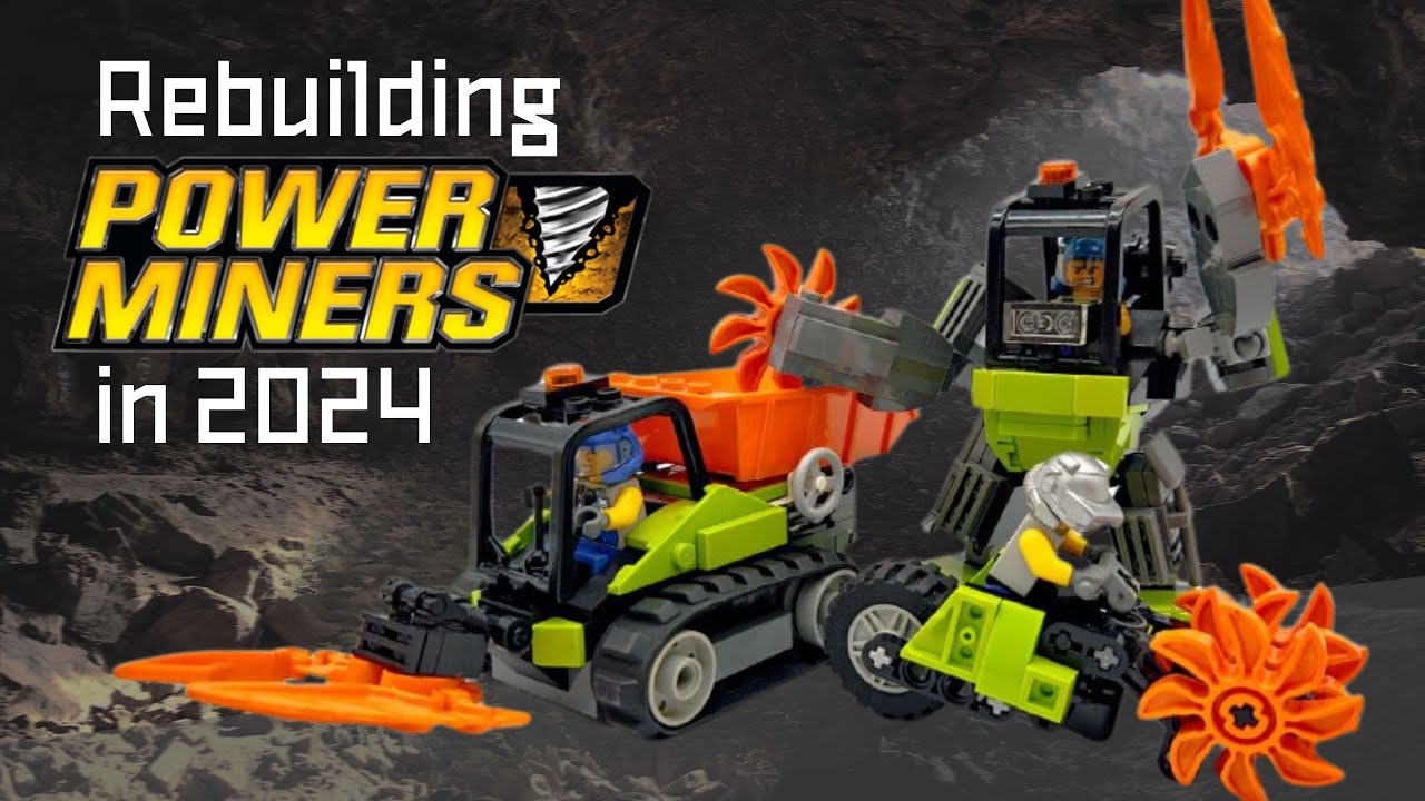 Rebuilding Lego Power Miners in 2024