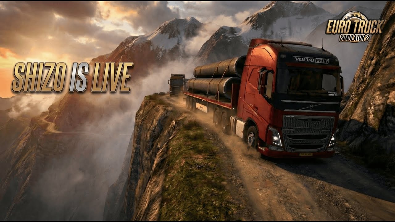 ETS2 The Most Dangerous Roads | ROTA FACTOR 🥵 | SHIZO IS LIVE 🔴 |