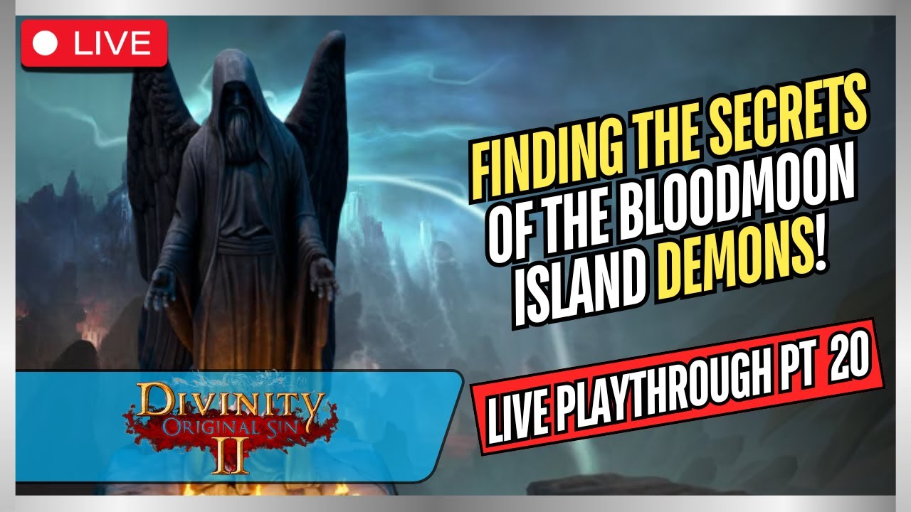 🔴 LIVE! Exploring The secrets of Bloodmoon Island!