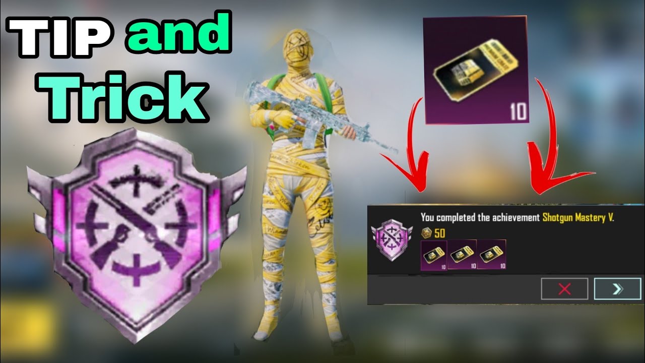 How To Complete ( ShotGun Mastery ) Achievement In PUBG Mobile | New Easy Trick