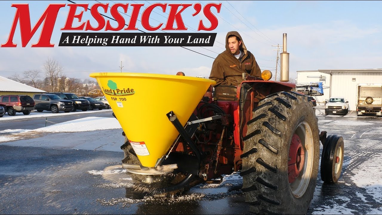 Land Pride  FSP700 Broadcast Spreader (walk around and demo)