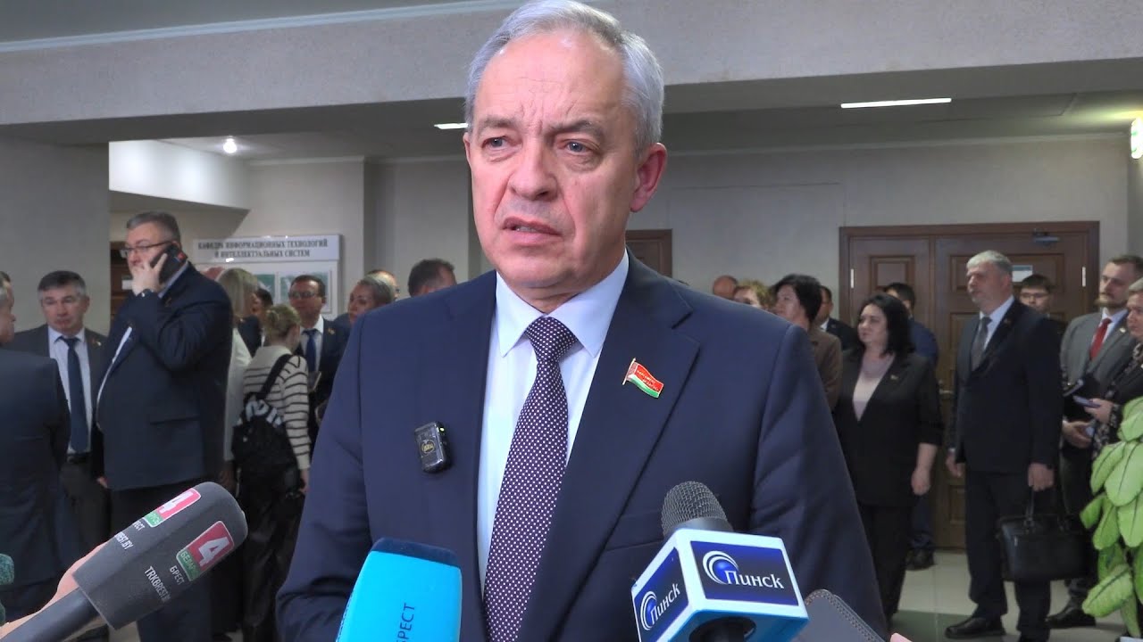 Рабочий визит Председателя Палаты представителей Игоря Сергеенко в Пинск