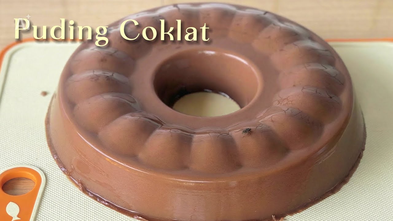 Cuma Diaduk & Disaring, Agar-agar Cokelat Jadi Mulus #pudingcoklatsantan #dessert #pudding #food