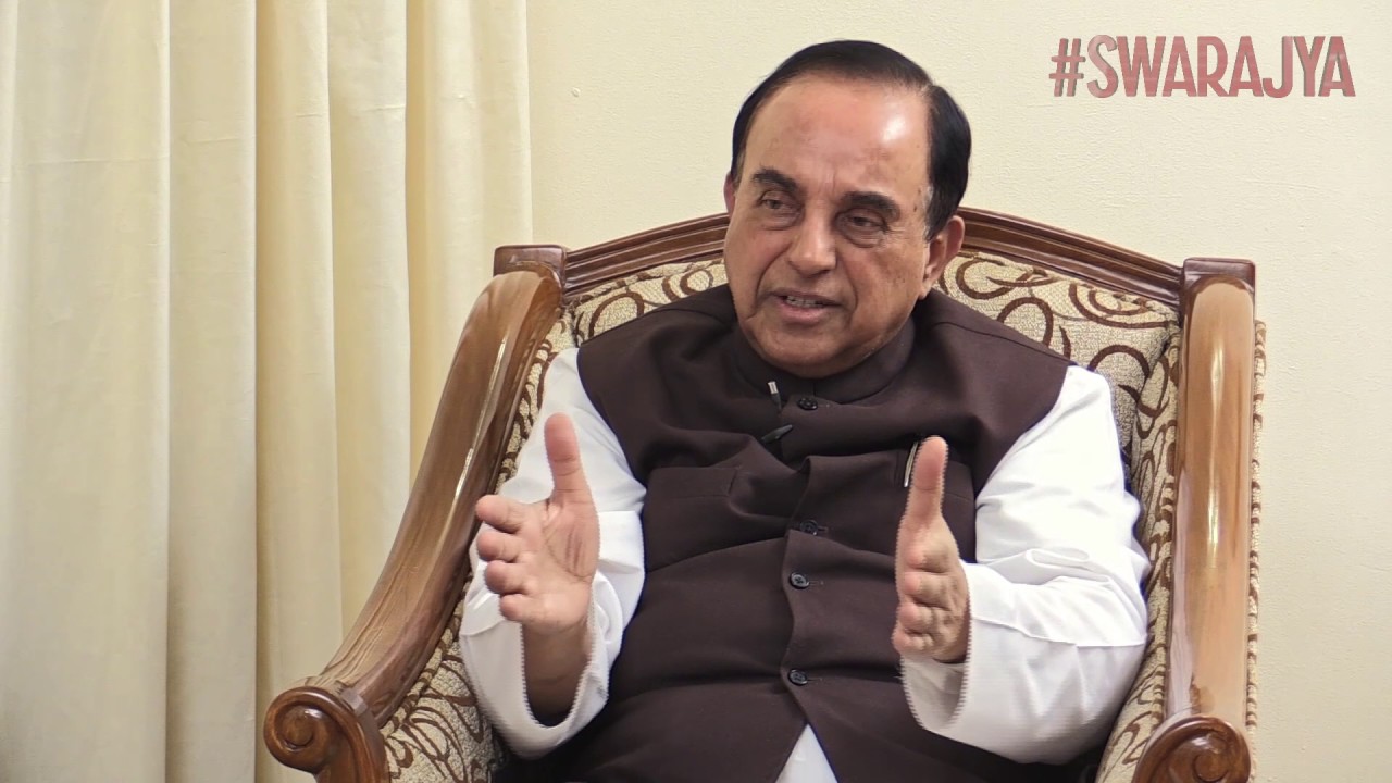 Dr Subramanian Swamy On Lessons For India To Learn From China's Growth Story