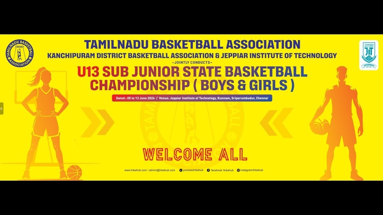 🔴LIVE : TNBA U-13 2026 Inaugural ceremony | AADHAVARJUNA
