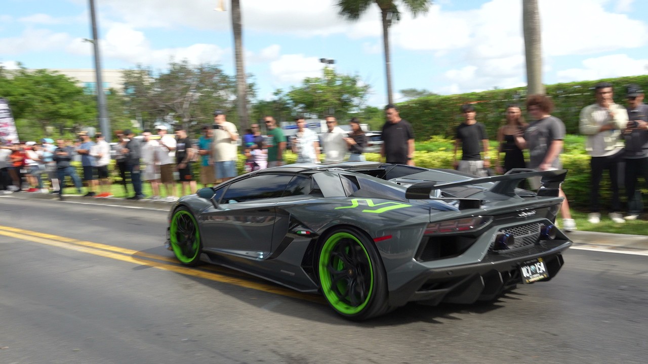 Florida's Most INSANE Exotic Cars | Lamborghini Aventador SVJ, Murciélago & MORE