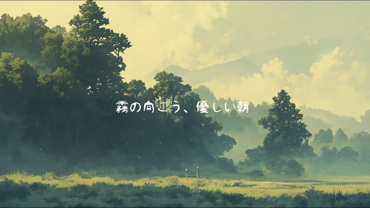 霧の向こう、優しい朝