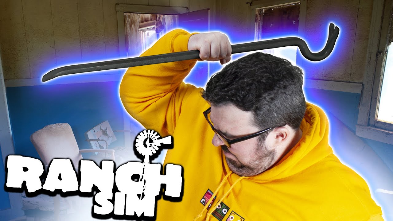 Demolishing Grandpa's Den - RANCH SIMULATOR #2