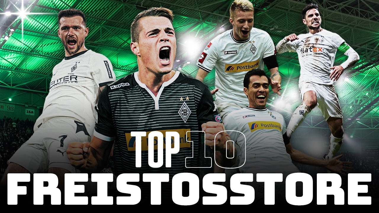 Top 10 Freistoßtore 🎯😏 | Best of Borussia ⭐