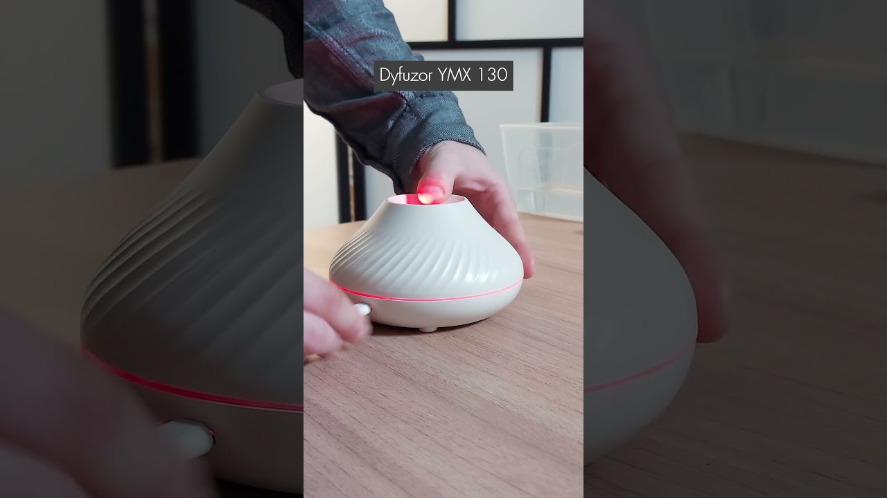 Air humidifier RGB LED flame, essential oils diffuser, aromatherapy - YMX130